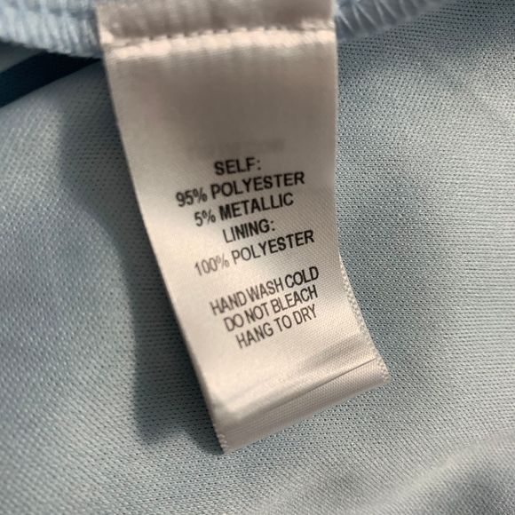 Lulu's Metallic Stripe Twist Back Cocktail Dress - Picture 12 of 12